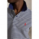 SSKCCMSLM10-SHORT Sleeve-polo Shirt Navy  RALPH LAUREN