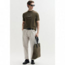 T-SHIRT CREWNECK BROWN