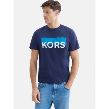 KORS COLORBLOCK TEE MIDNIGHT