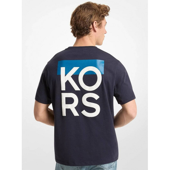 KORS BACKPRINT TEE MIDNIGHT