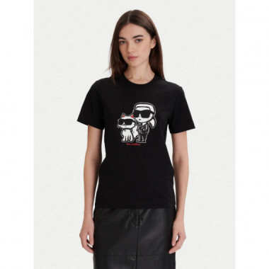 IKON SKETCH DUO T-SHIRT BLACK