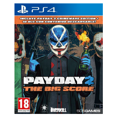 PS4 PAYDAY 2 THE BIG SCORE