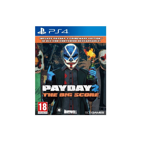 PS4 PAYDAY 2 THE BIG SCORE
