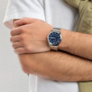 CASIO MTP-V006D-2B | Reloj Analógico Azul con Día y Fecha