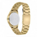 Casio MTP-V006G-7B | Reloj analógico dorado con día y fecha