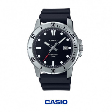 CASIO MTP-VD01-1E | Reloj Anal&oacute;gico Deportivo con Fecha