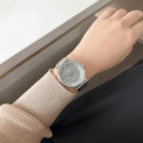 CASIO MTP-VT04D-8E | Reloj Analógico Gris Minimalista de Acero Inoxidable