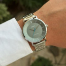 CASIO MTP-VT04D-8E | Reloj Analógico Gris Minimalista de Acero Inoxidable
