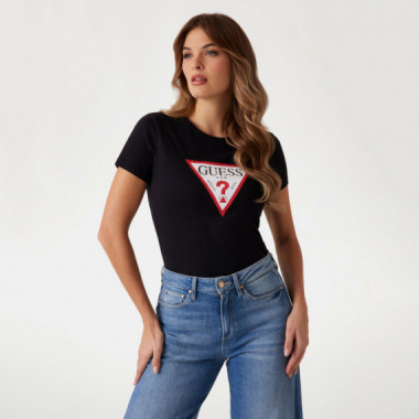 Guess Camiseta Negra W1YI1B I3Z14-JBLK