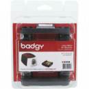 Cinta Color Ymcko para 100 Impresiones para EVOLIS Badgy P