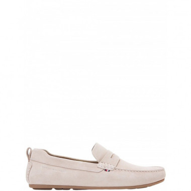 TOMMY HILFIGER - CORE HILFIEGR SUEDE DRIVER - ACI - F|FM0FM05789/ACI