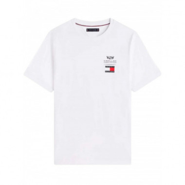 TOMMY HILFIGER - TH X CF1 LOGO TEE - YBR - F|MN0MN00082/YBR