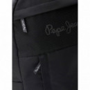 Pepe Jeans Mochila con diferentes compartimentos PM0300051-999