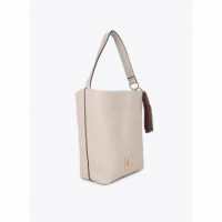 LOLA CASADEMUNT Bolso Shopper con Efecto Piel LF2604059-1