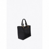 LOLA CASADEMUNT Bolso Shopper con Efecto Piel LF2604073-00N