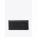 LOLA CASADEMUNT Cartera Básica con Logo Bordado LF2612026-00N