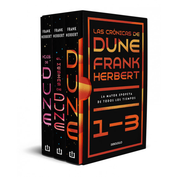 DUNE ESTUCHE (DUNE, EL MESIAS DE DUNE, HIJOS DE DUNE)