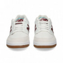 Deportivo Blanco/violeta  NEW BALANCE