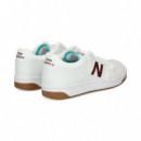 Deportivo Blanco/violeta  NEW BALANCE