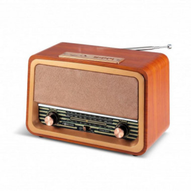Radio Port&aacute;til Forever Vincent JB-120 AM/FM Bluetooth USB 1200mAh