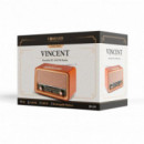 Radio Portátil Forever Vincent JB-120 AM/FM Bluetooth USB 1200mAh