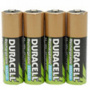Pack 4 Pilas DURACELL Aaa Recargables Nimh 1.2V (HR03-A)