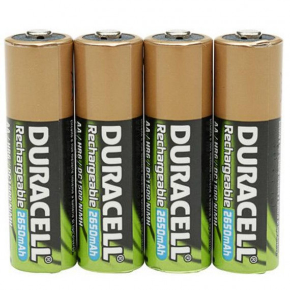 Pack 4 Pilas DURACELL Aaa Recargables Nimh 1.2V (HR03-A)