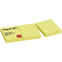 Notas Autoadhesivas Paper-in 40X50 Mm 3 Unidades  PLUS OFFICE - Guanxe Atlantic Marketplace