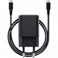 Cargador Gan TRUST Maxo Usb-c 65W + Cable Usb-c 2M Black