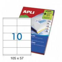 Etiquetas Fotocopia 1278 105X57 Mm  APLI - Guanxe Atlantic Marketplace