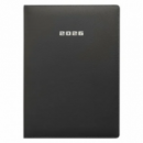 Agenda Anual 2026 210X297 Mm de PVC Tropez Color Negro  FINOCAM
