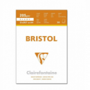 Bloc de Dibujo Bristol 21X29.7 Cm 20 Hojas 205 G 96173C  FABRIANO