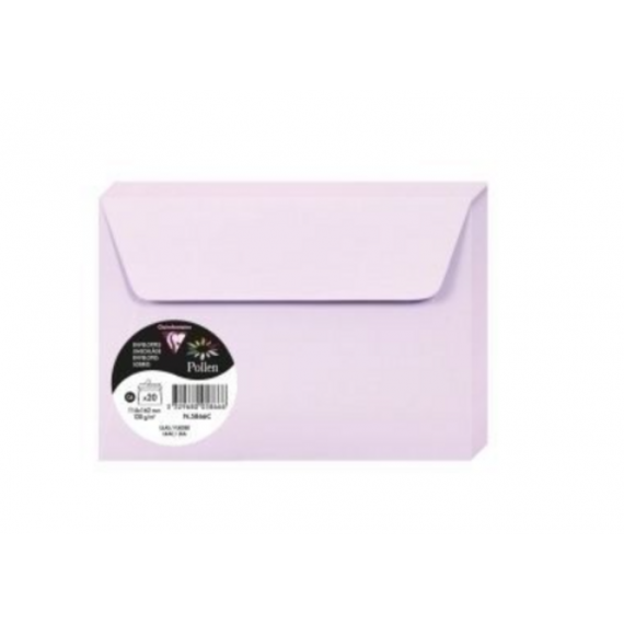 Sobres POLLEN 114X162 Mm Lila 20 Unidades
