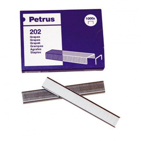 Grapas PETRUS N-202 20X1000 Unidades