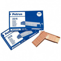 Grapas PETRUS 22/6 Caja de 1000 Unidades - Guanxe Atlantic Marketplace