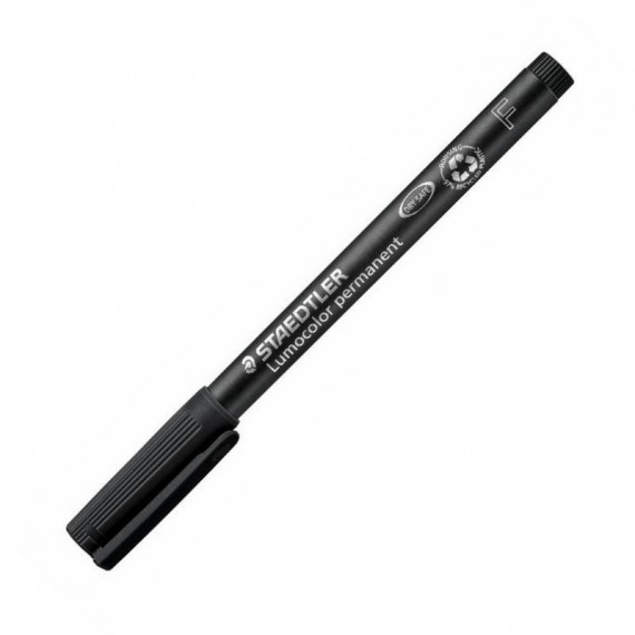 Rotulador Permanente Lumocolor 318-9 Negro  STAEDTLER