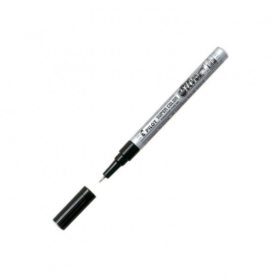 Rotulador Permanente PILOT Extra Fino Plata