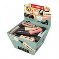Surtido de Rotuladores Fluorescentes STABILO Boss Original Pastel Nature 30 Unidades - Guanxe Atlantic Marketplace