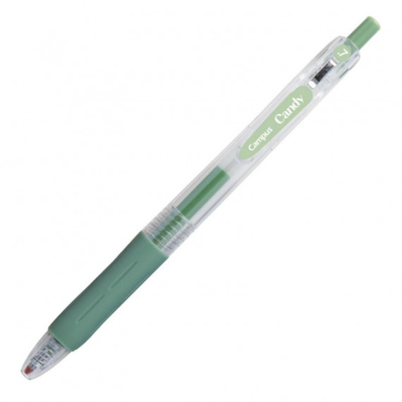 Bolígrafo de Tinta Gel CAMPUS Candy Verde