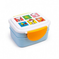 Fiambrera Taper Bento con Cierre en Click y Cubiertos PEANUTS Snoopy y Woodstock - Guanxe Atlantic Marketplace