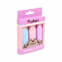 Set de 3 Subrayadores del Gato PUSHEEN