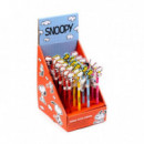 Lápiz con Tope de PVC PEANUTS Snoopy y Woodstock
