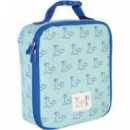 Bolsa Isotérmica MILAN 460 con 3 Fiambreras Azul