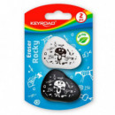 Goma de Borrar KEYROAD Rocky 2 Unidades