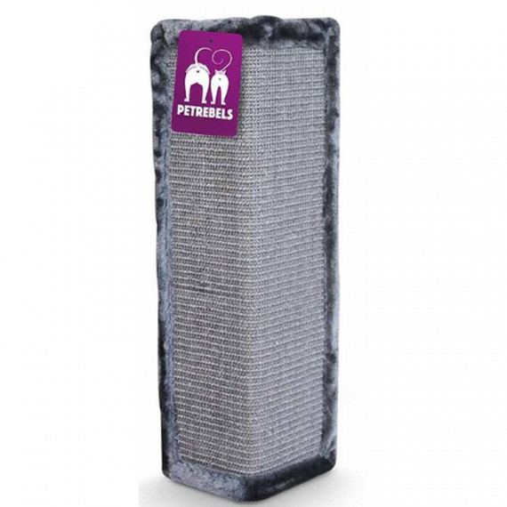 Pet Rebels Rascador Esquina Gris 57 Cm  PETREBELS