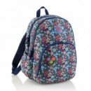 Mochila Triple Oslo Reciclada Spring Dawn  SAFTA