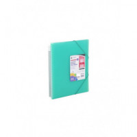 Carpeta A4 CARCHIVO con Espiral 30 Fundas Verde - Guanxe Atlantic Marketplace