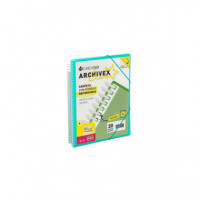 Carpeta A4 CARCHIVO con Espiral y 60 Fundas Verde - Guanxe Atlantic Marketplace