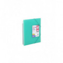 Carpeta A4 CARCHIVO con Espiral 50 Fundas Verde