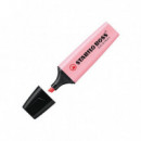 Rotulador Fluorescente STABILO Boss Rosa Pastel